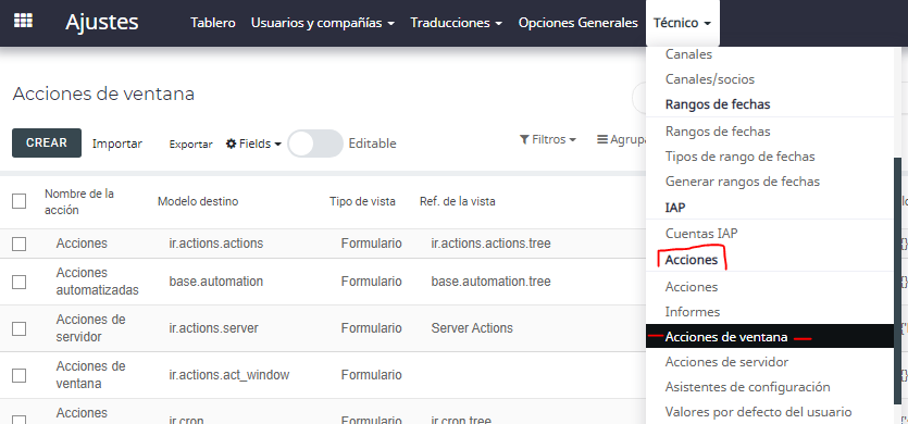 Captura de pantalla de Accon