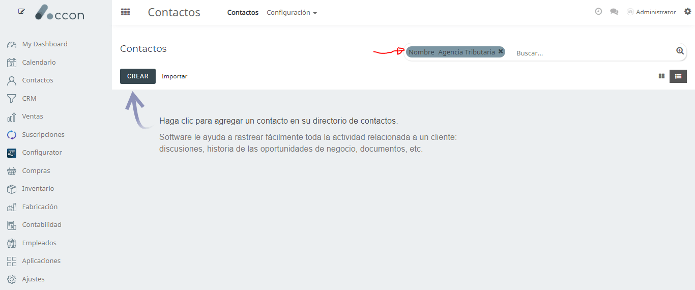 Captura de pantalla de Accon
