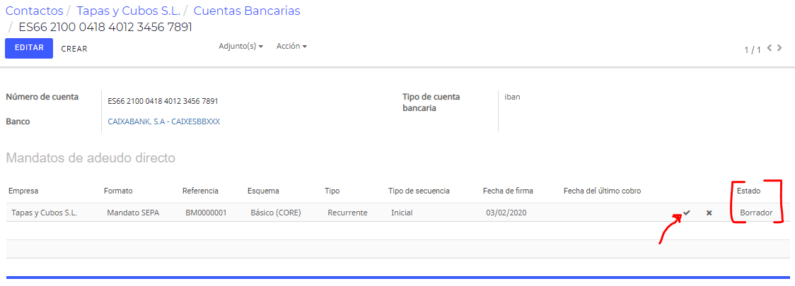 Captura de pantalla de Accon