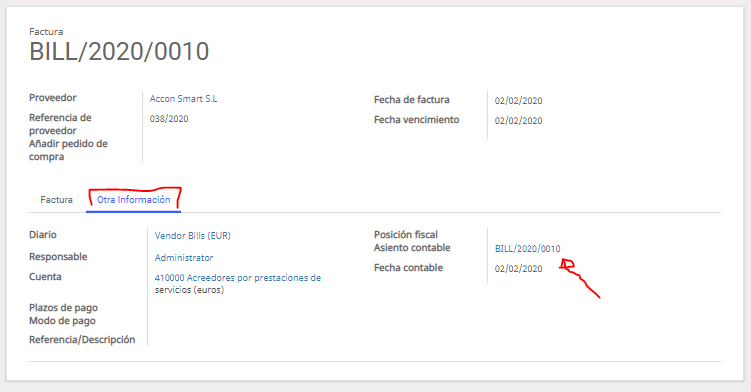Captura de pantalla de Accon