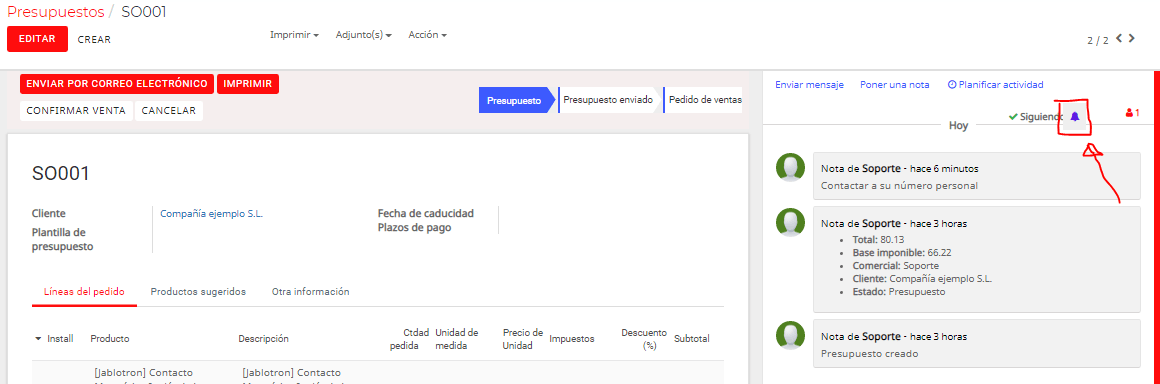 Captura de pantalla de Accon