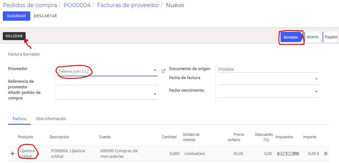Captura de pantalla de Accon
