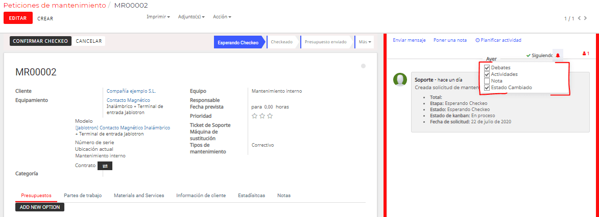 Captura de pantalla de Accon