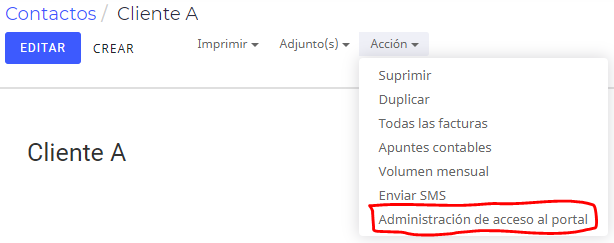Captura de pantalla de Accon