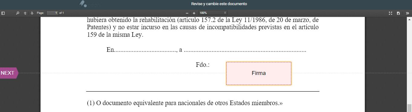 Captura de pantalla de Accon