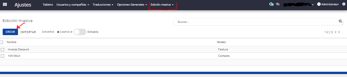 Captura de pantalla de Accon