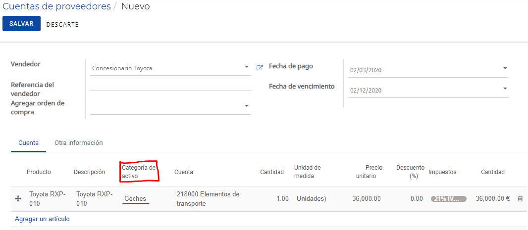 Captura de pantalla de Accon