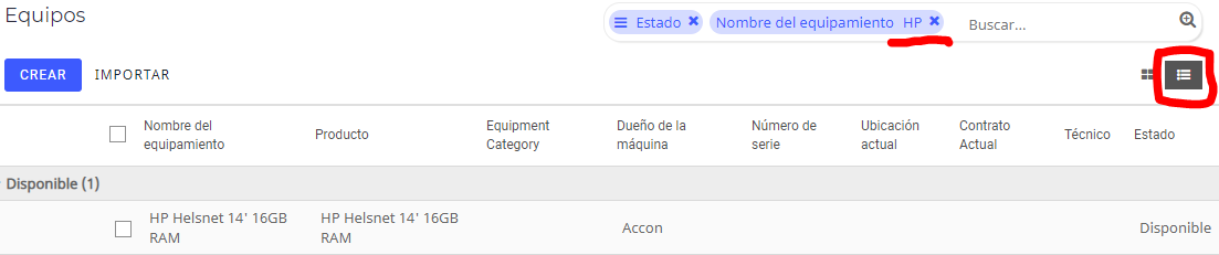 Captura de pantalla de Accon
