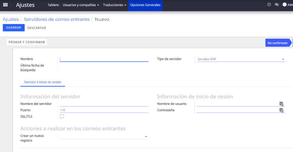 Captura de pantalla de Accon