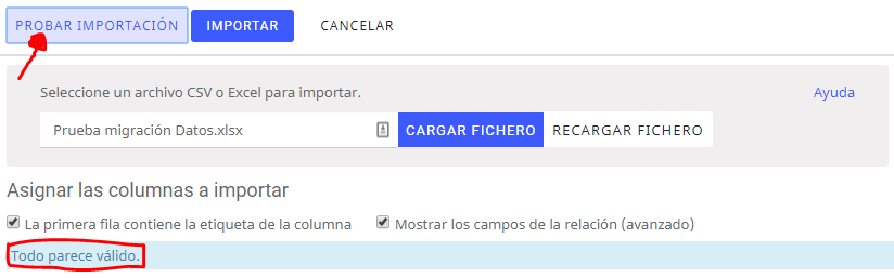 Captura de pantalla de Accon