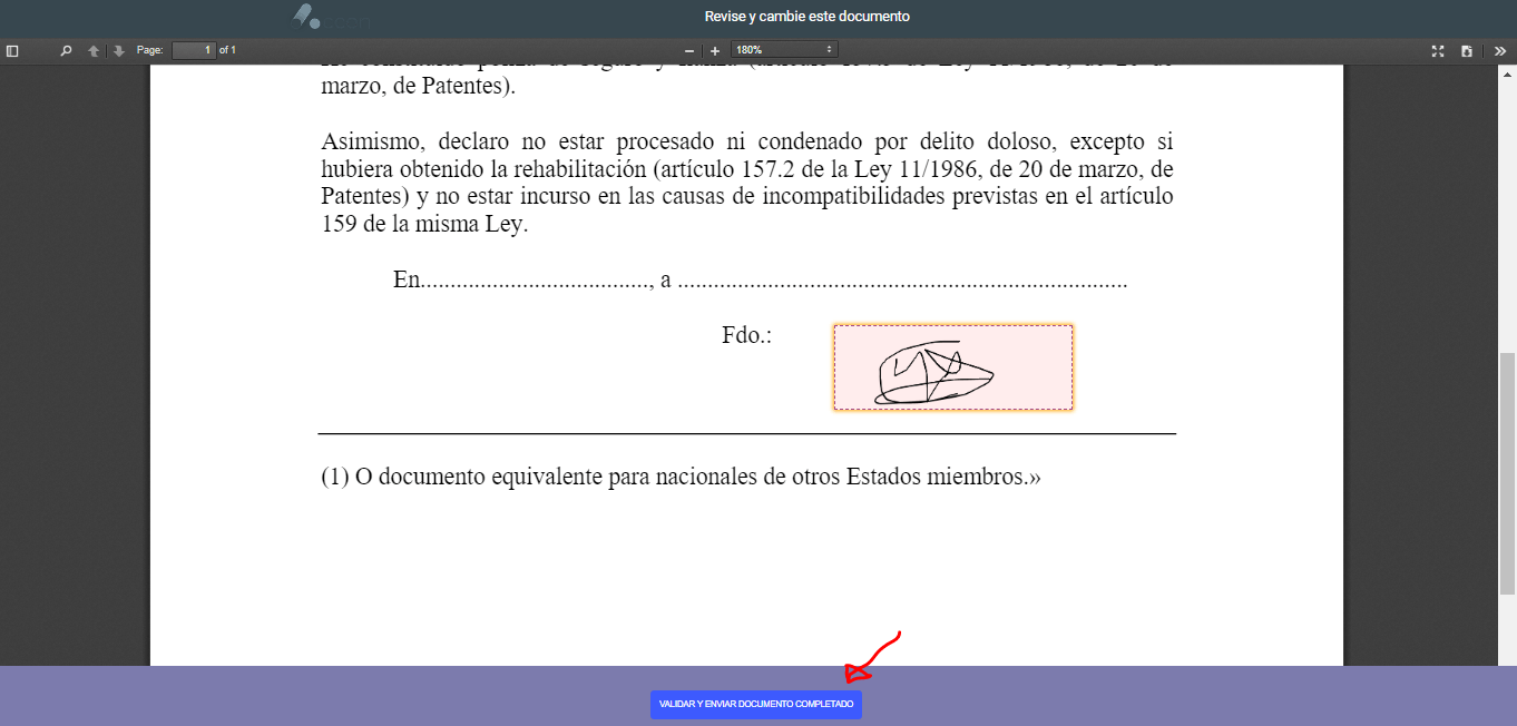 Captura de pantalla de Accon