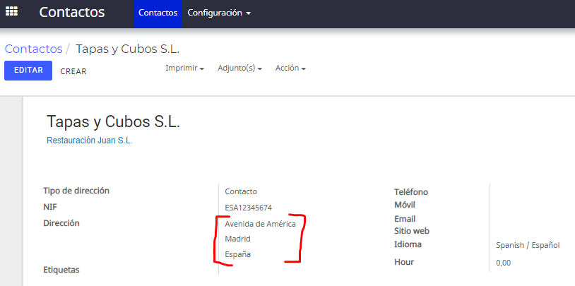 Captura de pantalla de Accon